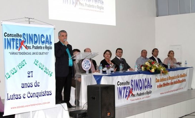 Conselho intersindical realiza posse da diretoria