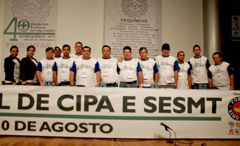 Diretores do Sindetanol e trabalhadores participam do 4º Encontro Estadual de CIPA e SESMT do setor