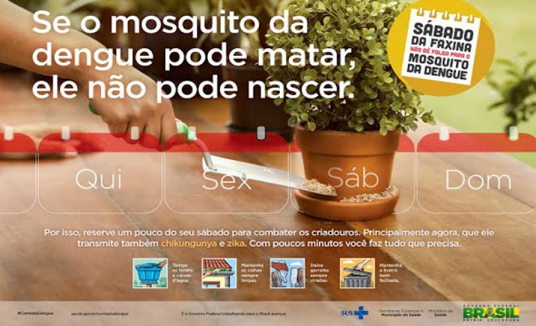Mobilização da sociedade é estratégia poderosa contra o Aedes aegypti