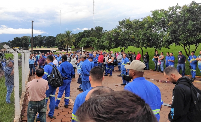 Sindetanol faz assembleia de Negociação Coletiva com trabalhadores da Usina Branco Peres