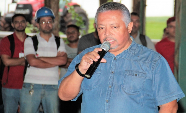 Sindetanol realiza assembleia com trabalhadores da usina Salto Botelho Agroenergia