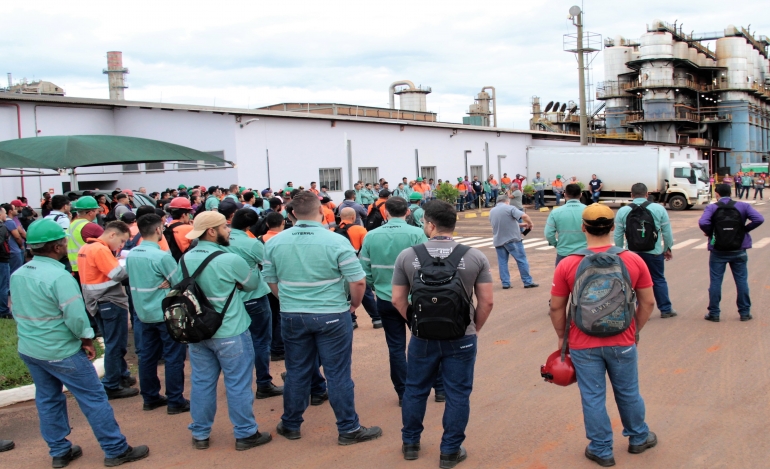 Sindetanol faz assembleia com trabalhadores da Viterra Bioenergia S.A