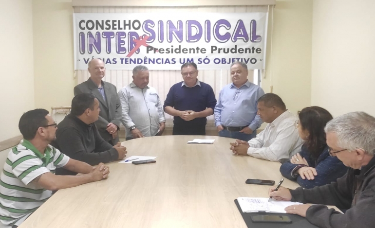 Sindetanol sedia eleição de diretoria do Conselho Intersindical de Pres. Prudente e Região