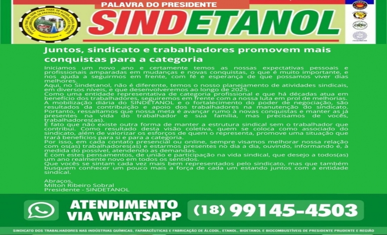 Juntos, sindicato e trabalhadores promovem mais conquistas para a categoria