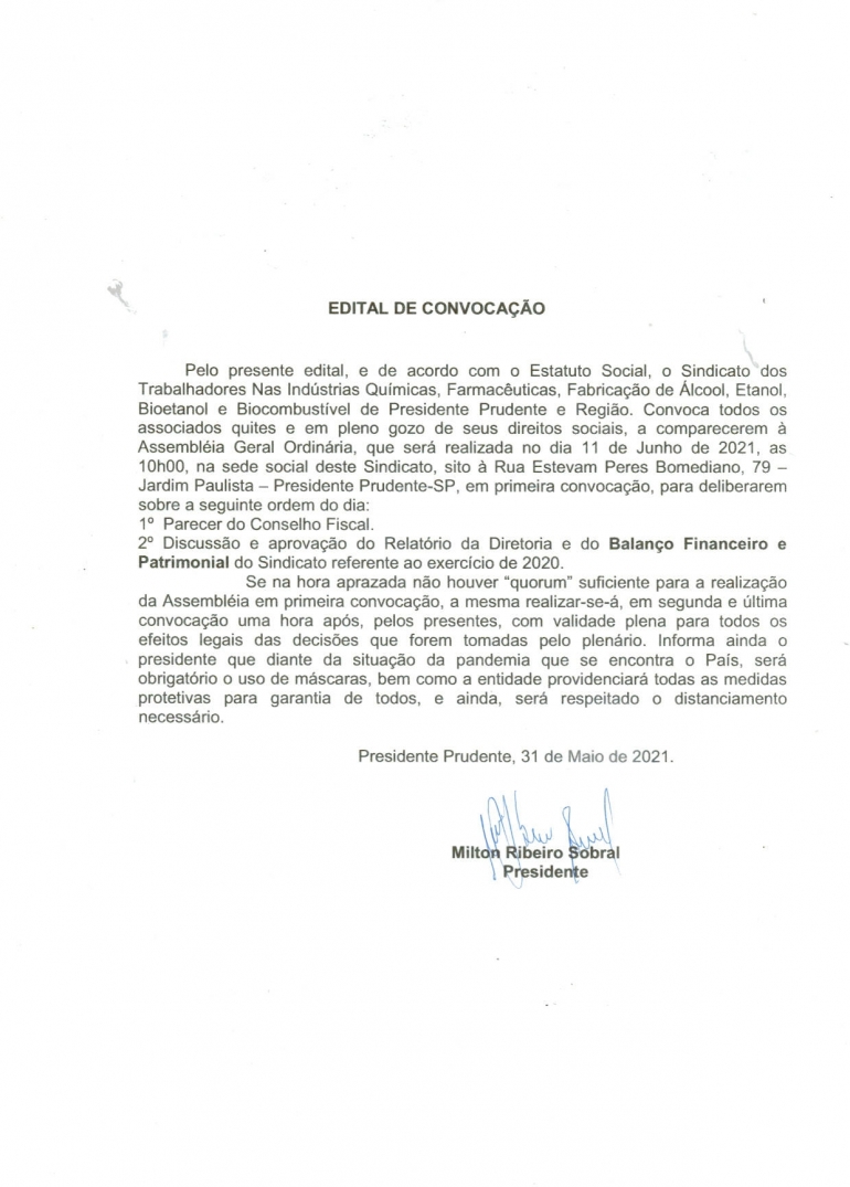Jornal do Sindicato - Maio/2021