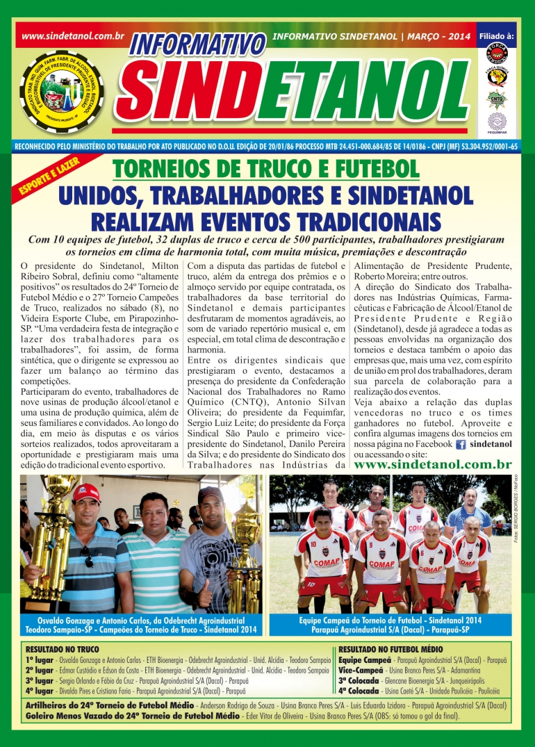 Jornal do Sindicato - Março/2014