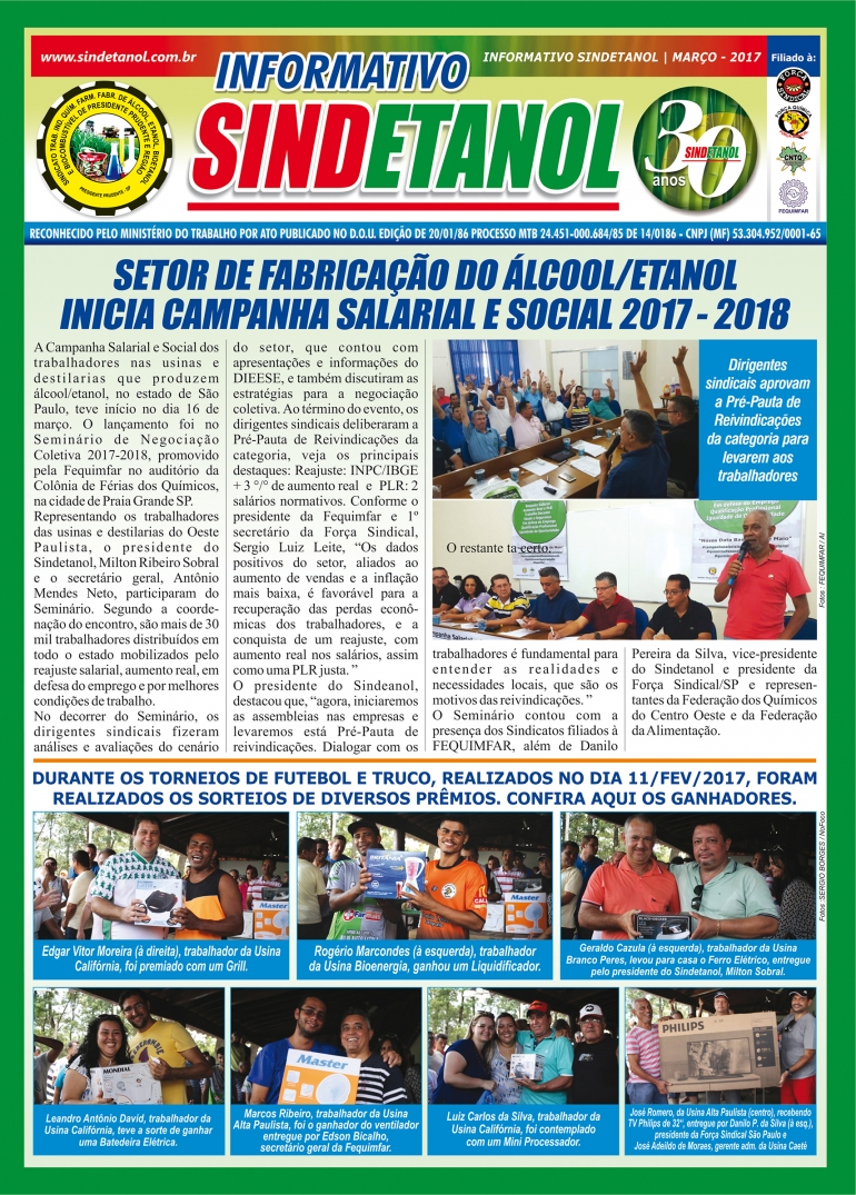 Jornal do Sindicato - Março/2017