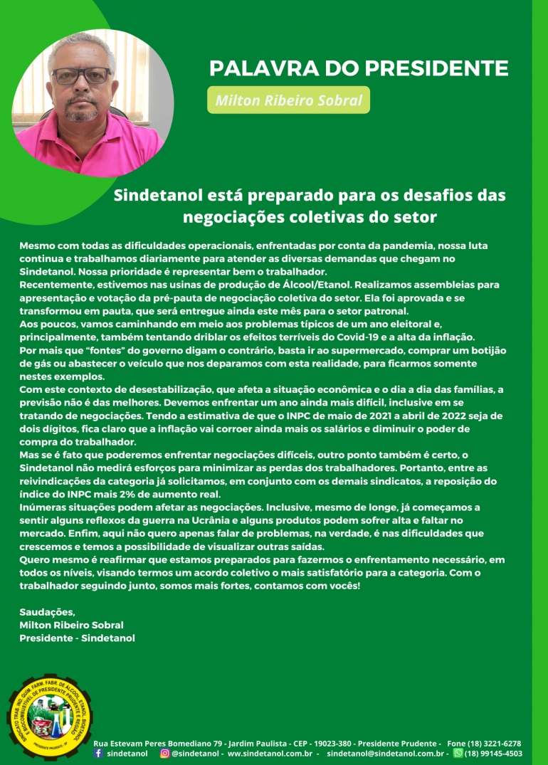 Jornal do Sindicato - Março/2022