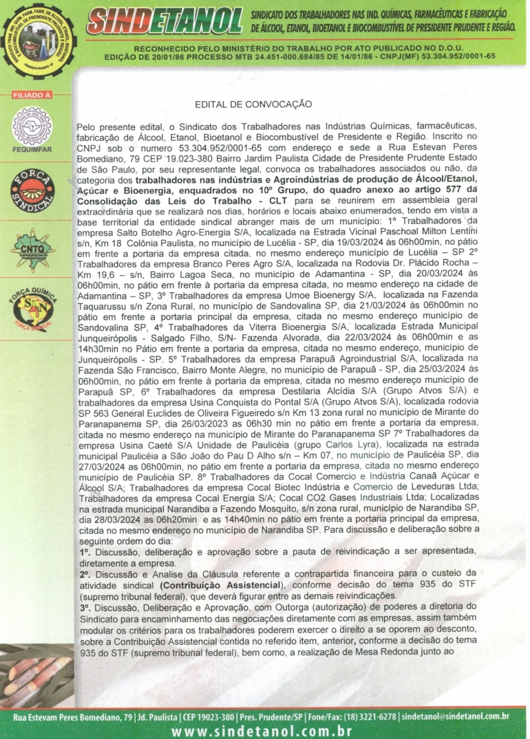 Jornal do Sindicato - Março/2024